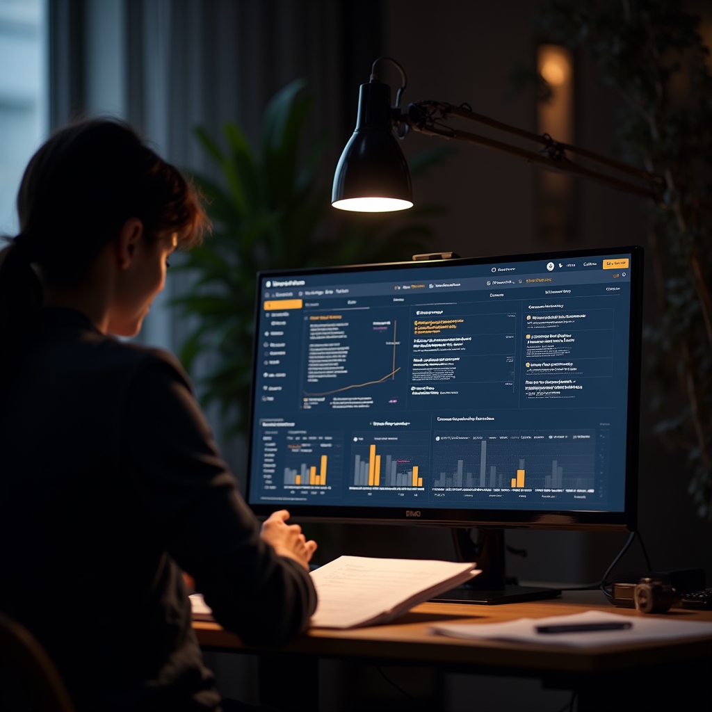 Sistema di feedback educativo su schermo con analisi decisionale